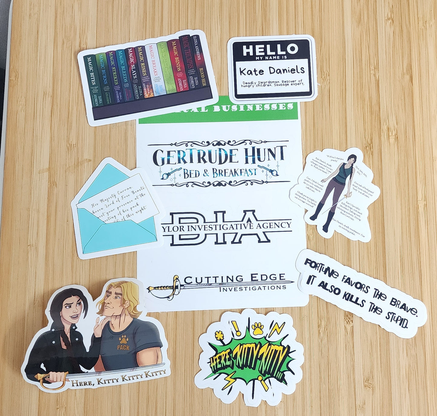 KD Kindle Sticker Pack