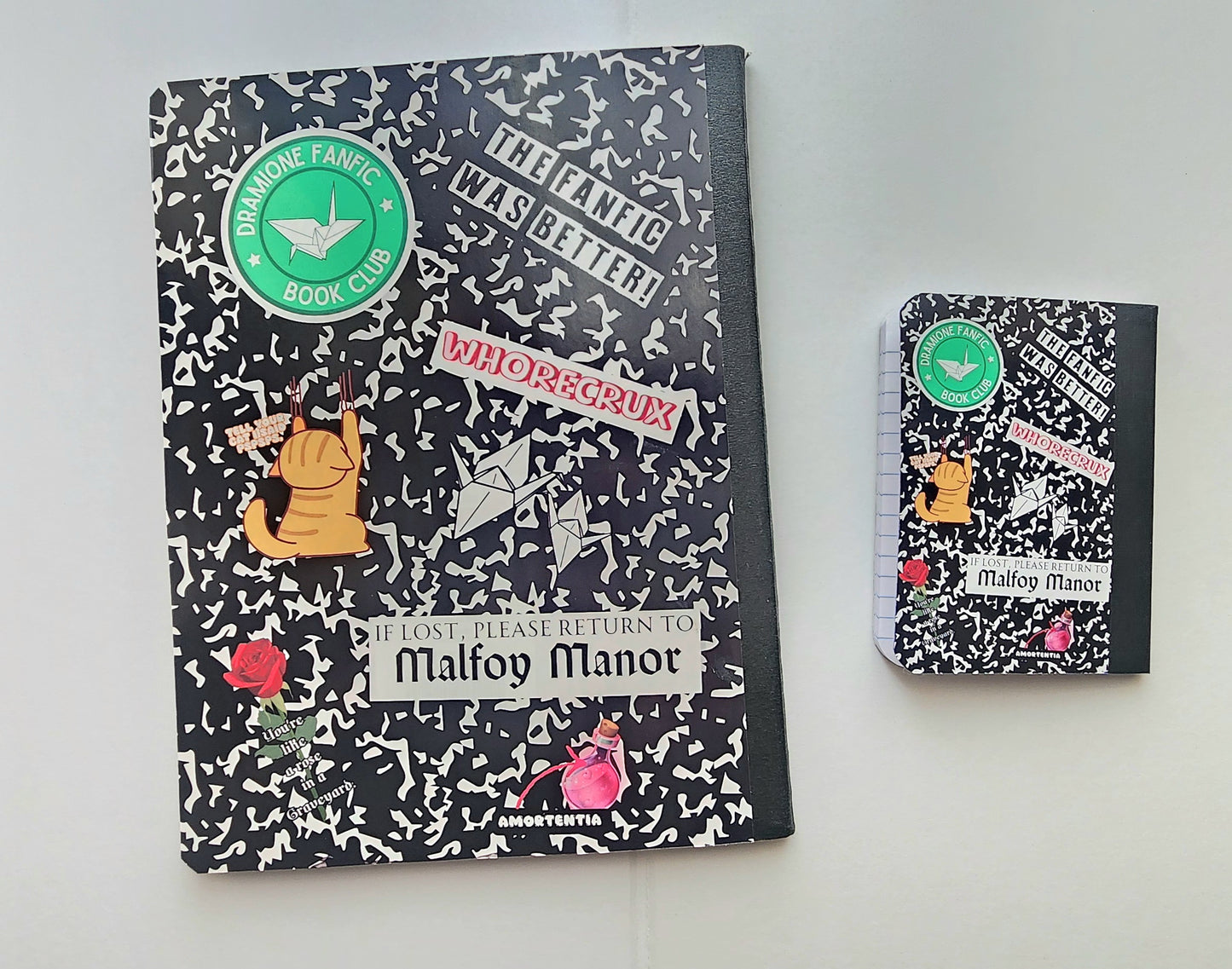 Dramione Book Club Inspired Composition Notebook