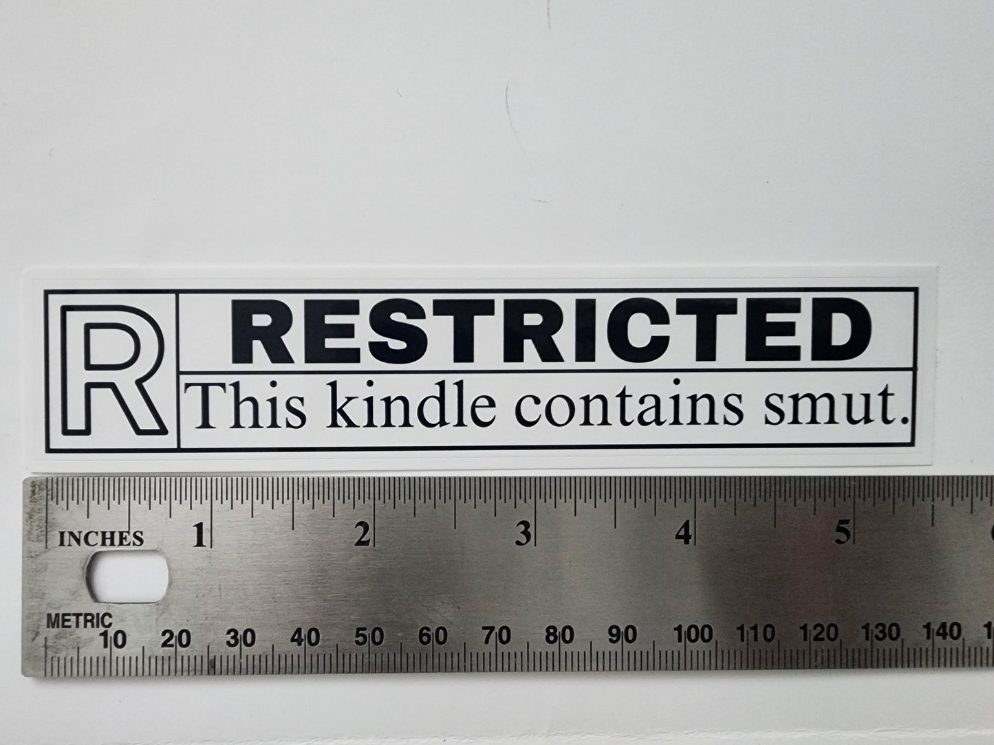 Rated R Sticker