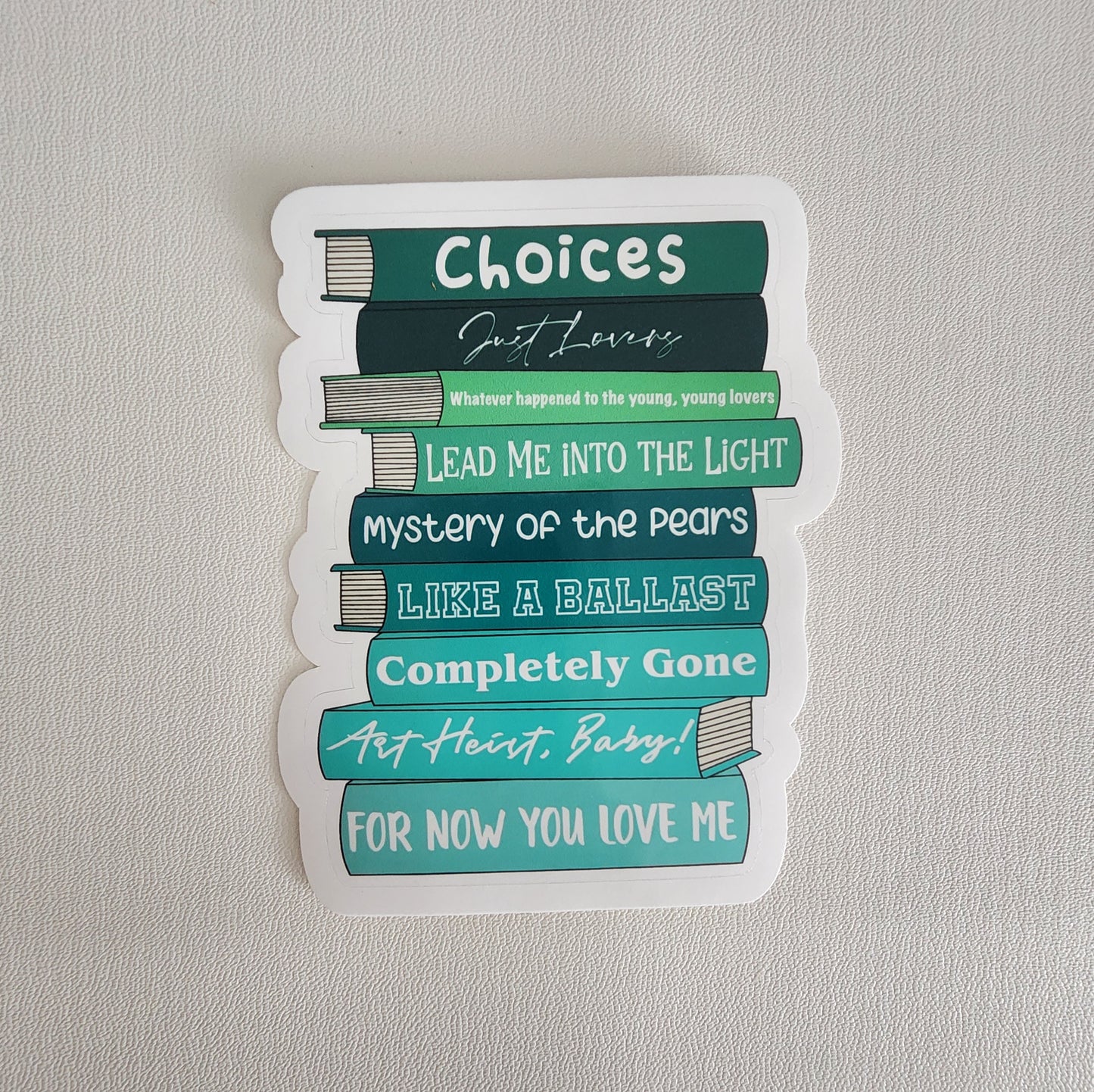 Jegulus Book Stack Sticker