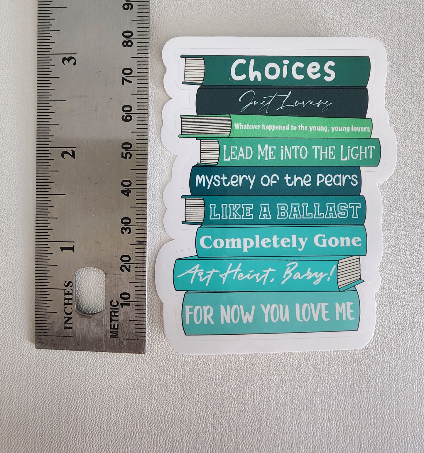 Jegulus Book Stack Sticker