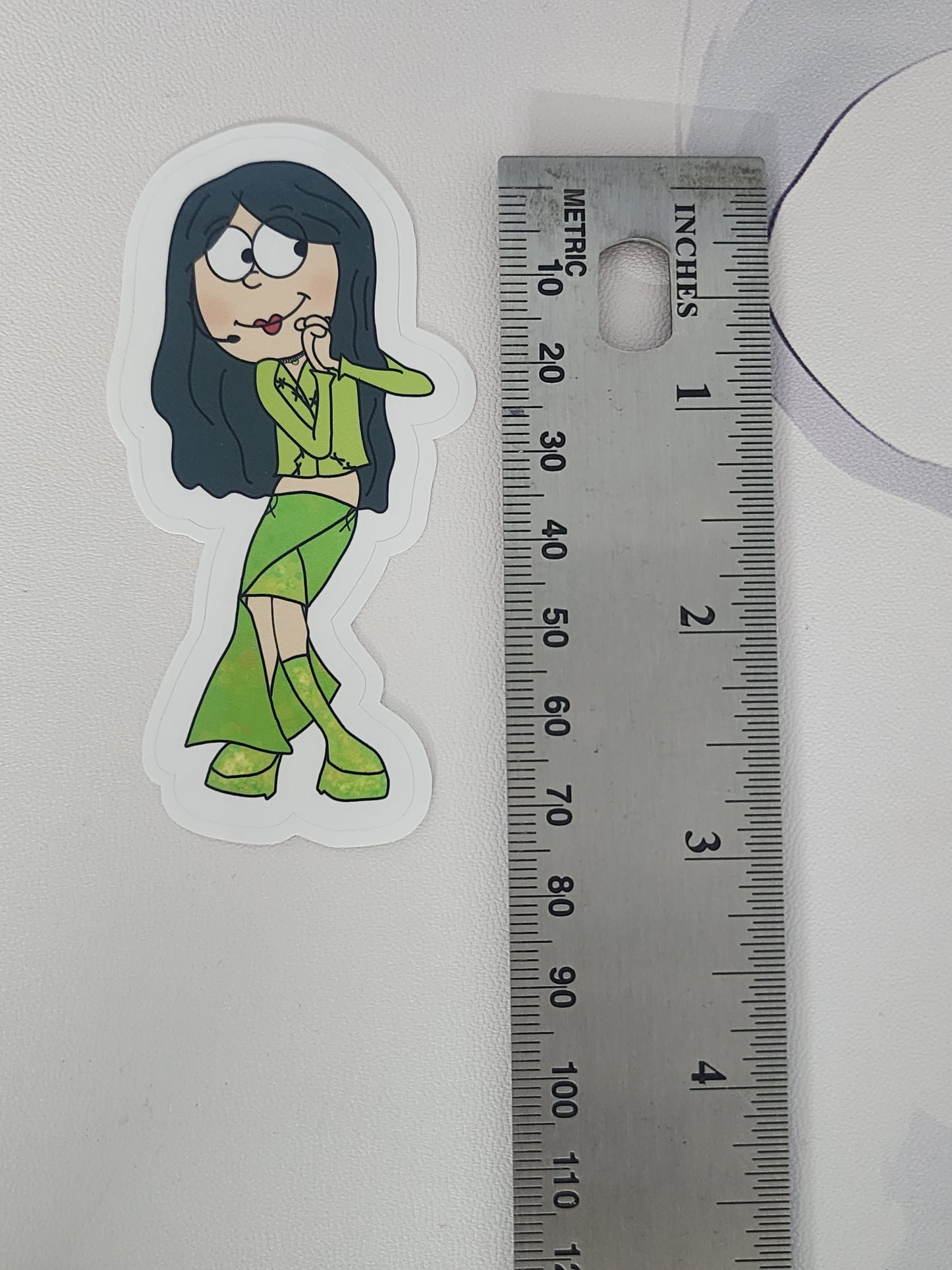 Singing Lizzie Sticker