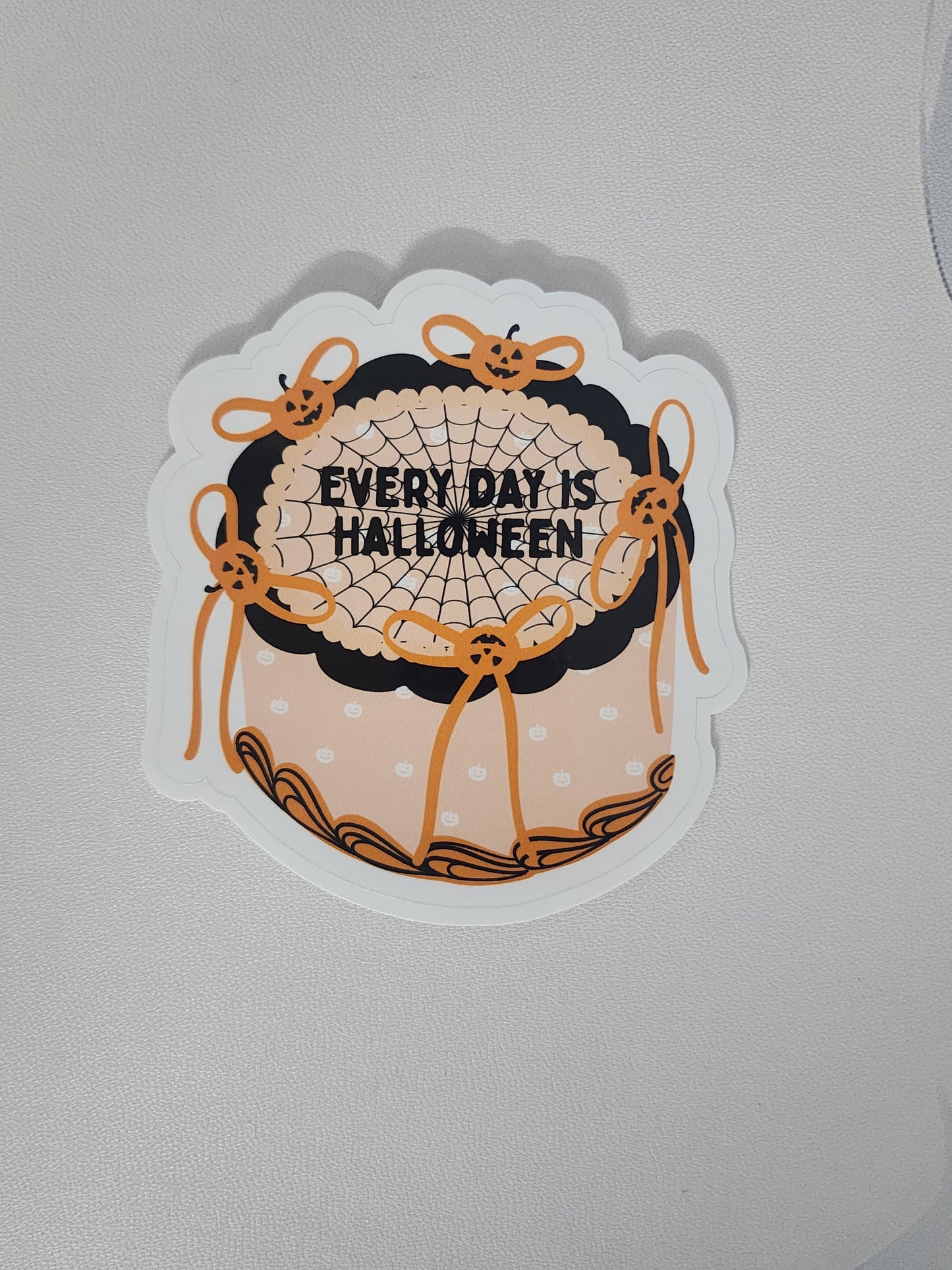 Halloween Cake Sticker