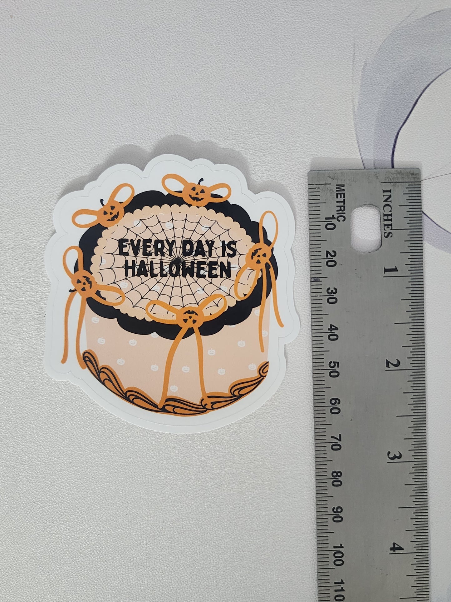 Halloween Cake Sticker