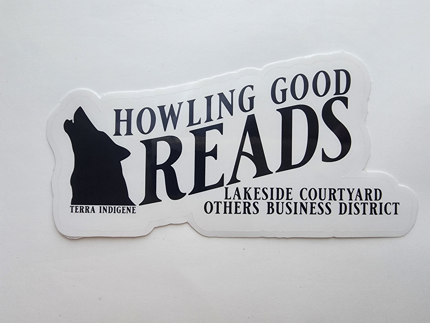 Howling Good Reads Sticker