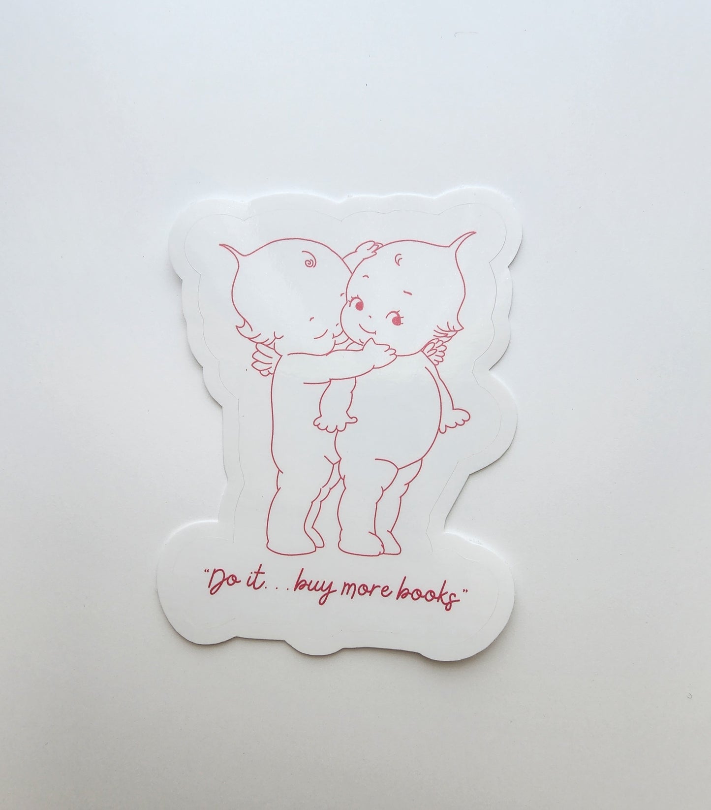 Do it...buy more books sticker