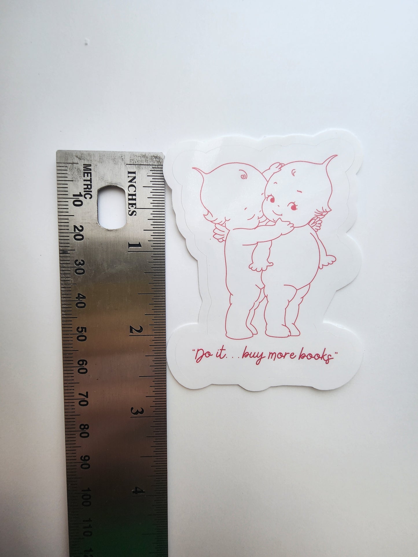 Do it...buy more books sticker