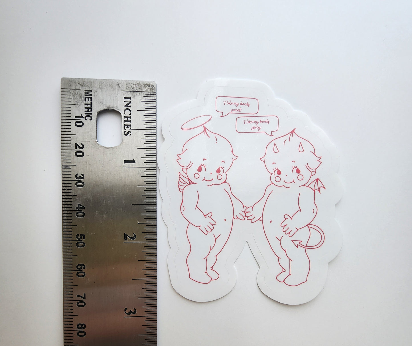 Sweet and Spicy books sticker