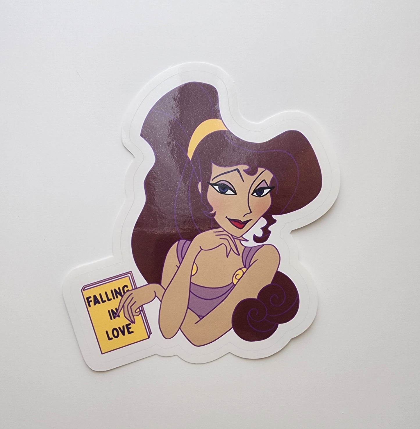 Falling in Love Meg Sticker
