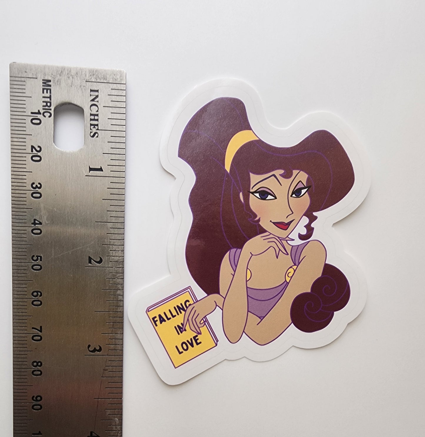 Falling in Love Meg Sticker