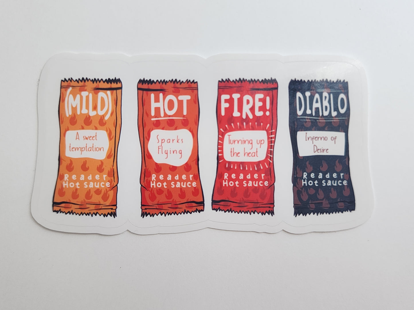 Hot Sauce Sticker