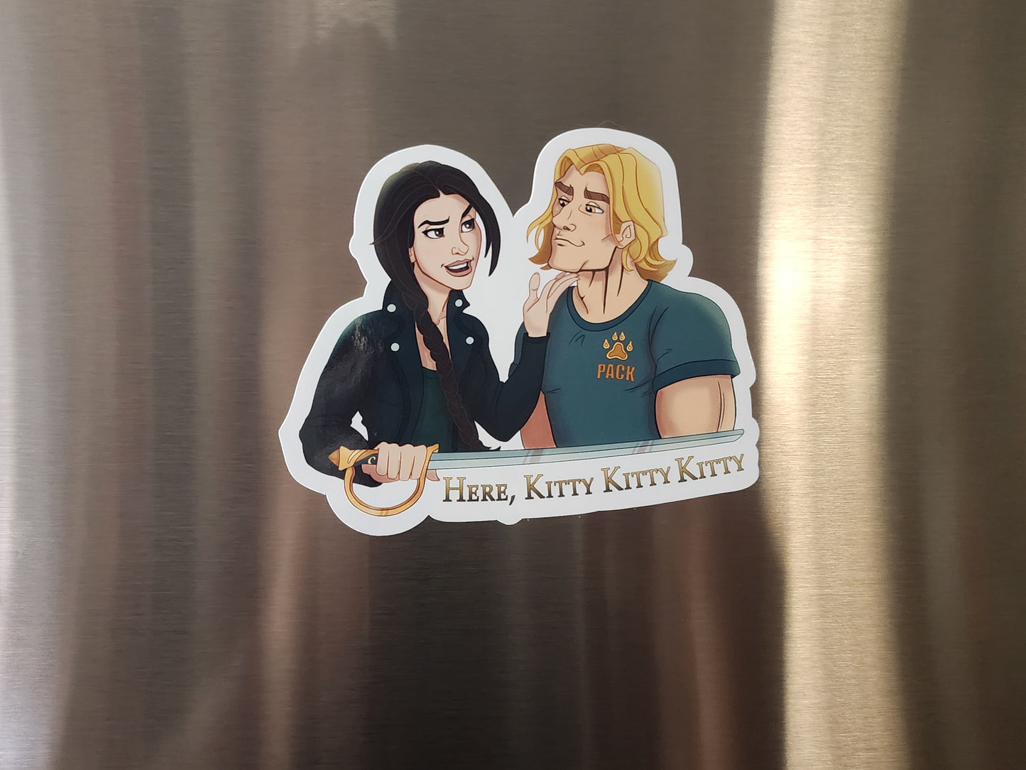MAGNET Kitty Kitty