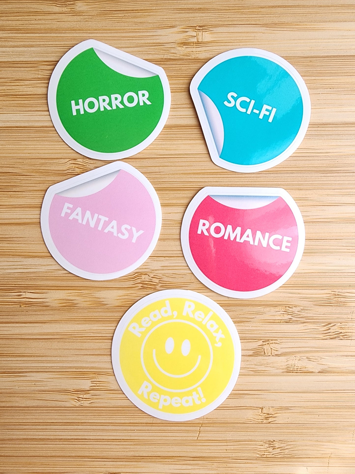 Bookish VHS Sticker Pack