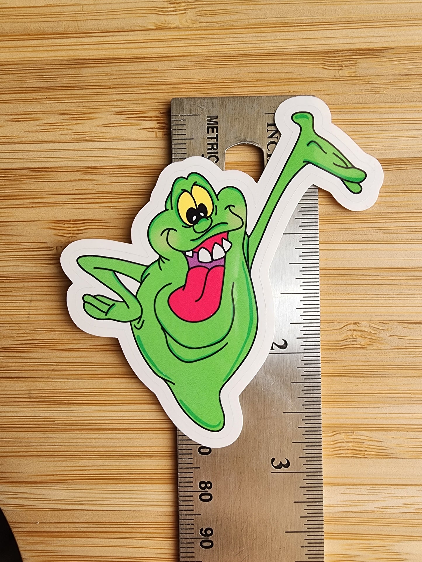 Green Ghost Sticker