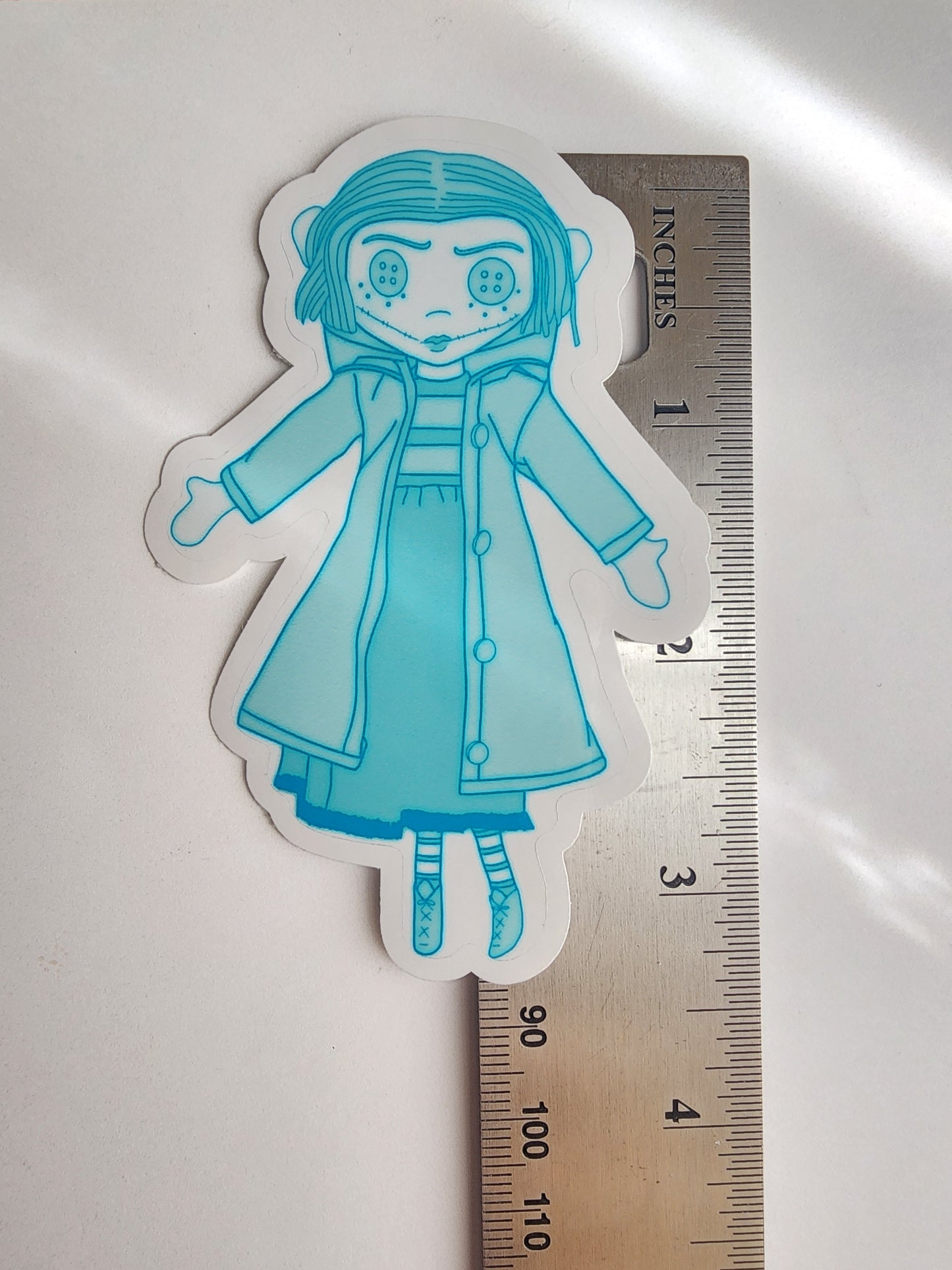 Your choice of Doll or Ghost Children Sticker