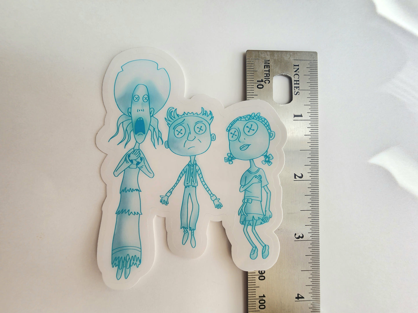 Your choice of Doll or Ghost Children Sticker