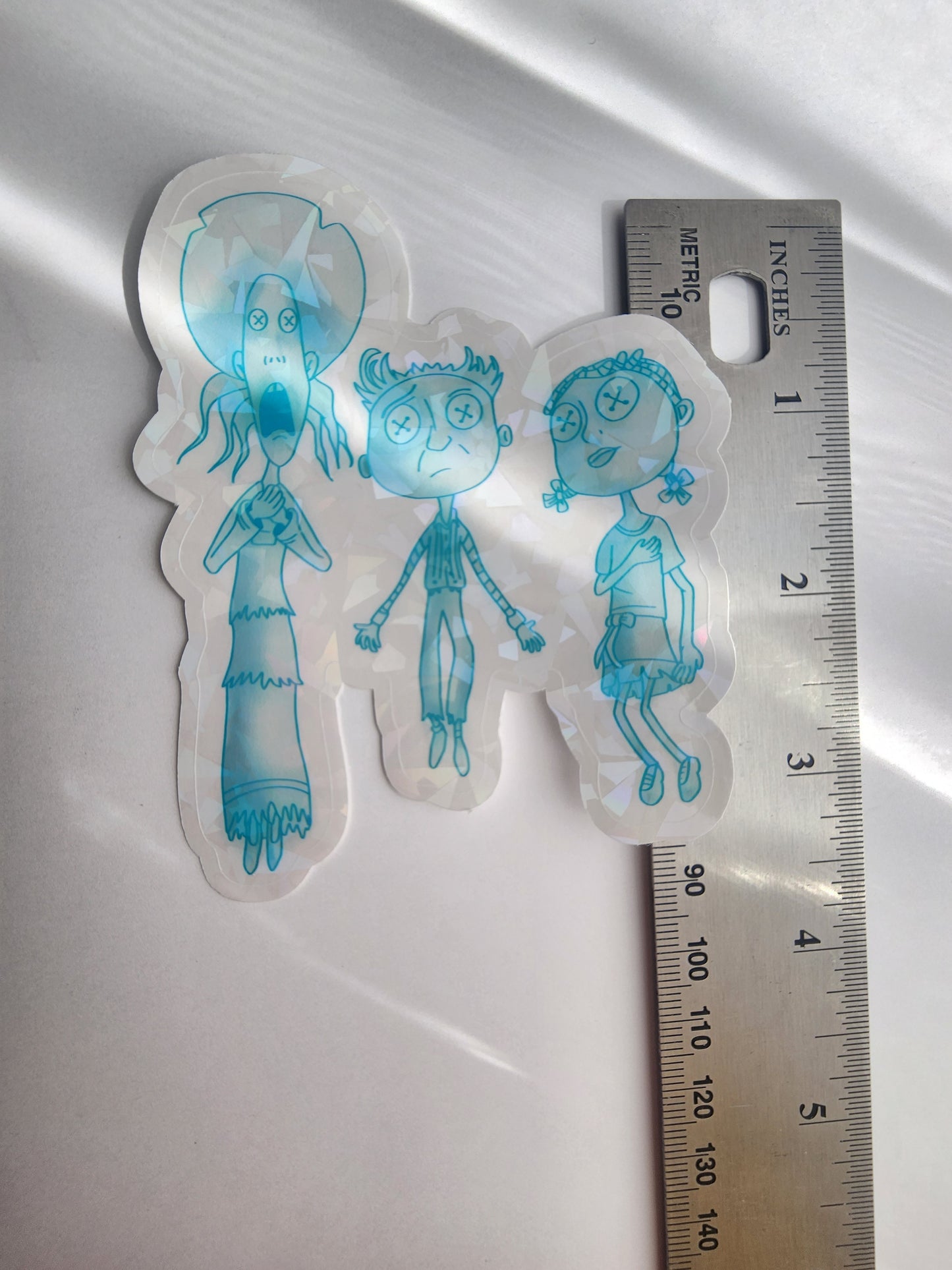 Your choice of Doll or Ghost Children Sticker
