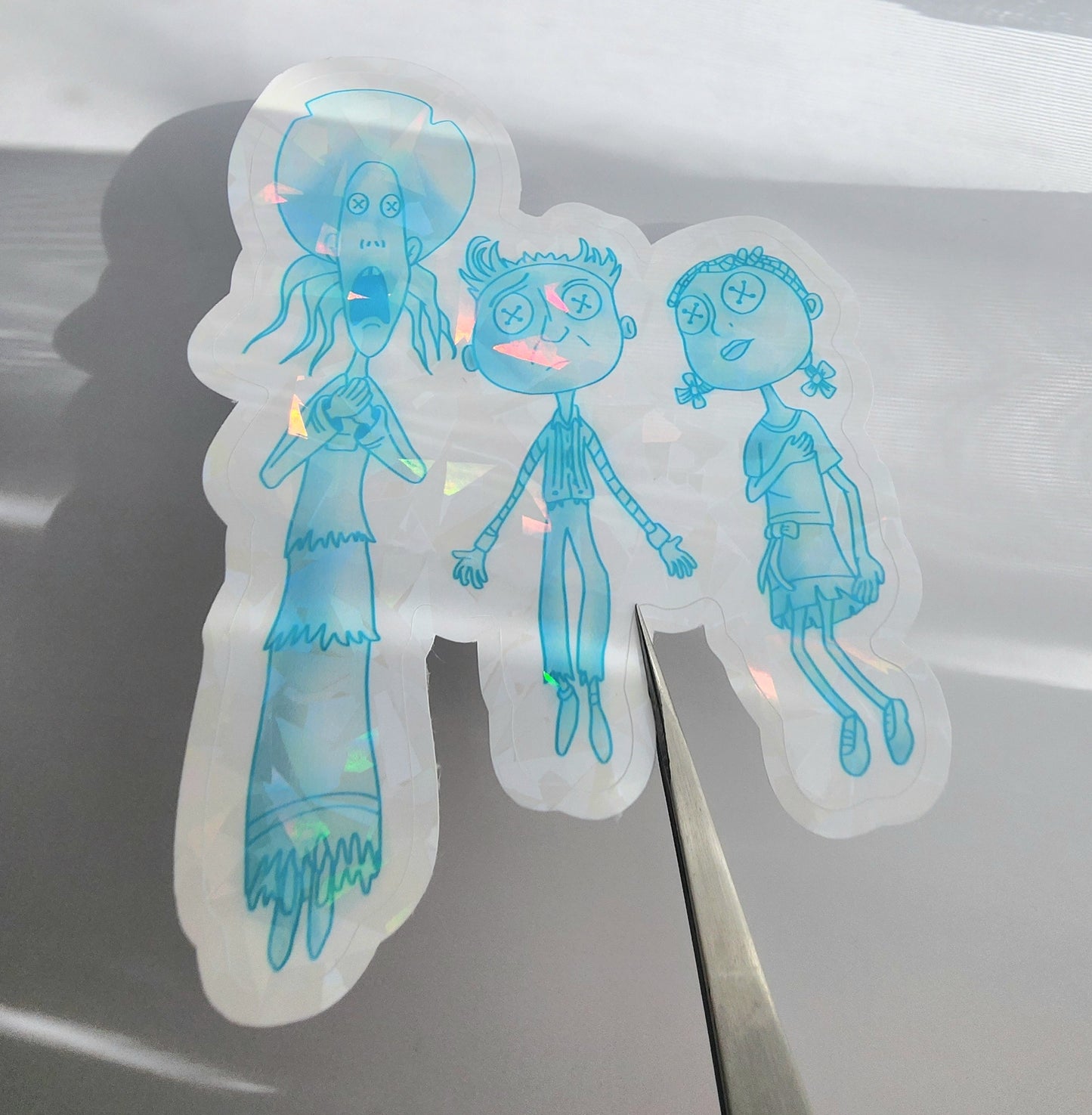 Your choice of Doll or Ghost Children Sticker