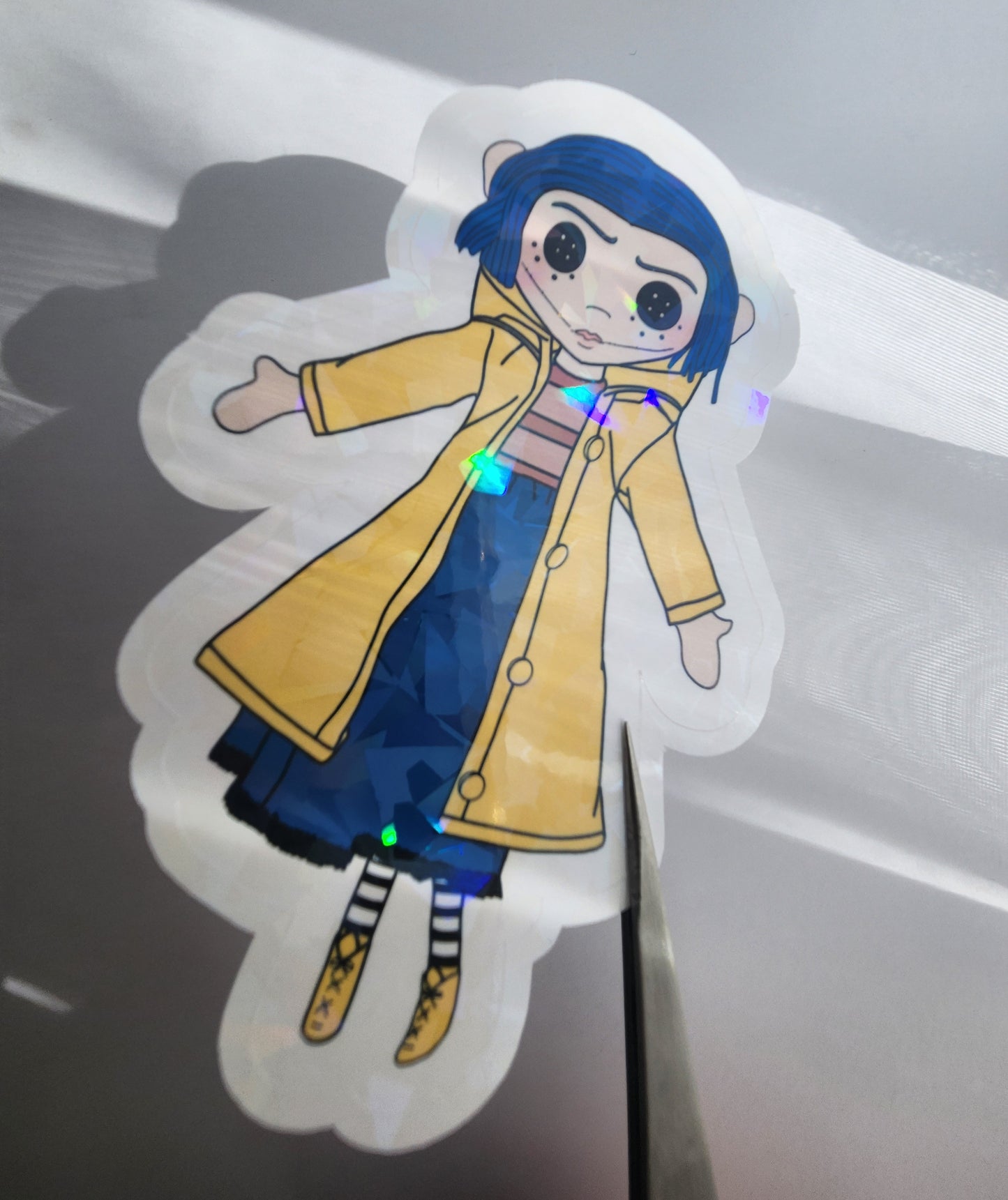 Your choice of Doll or Ghost Children Sticker