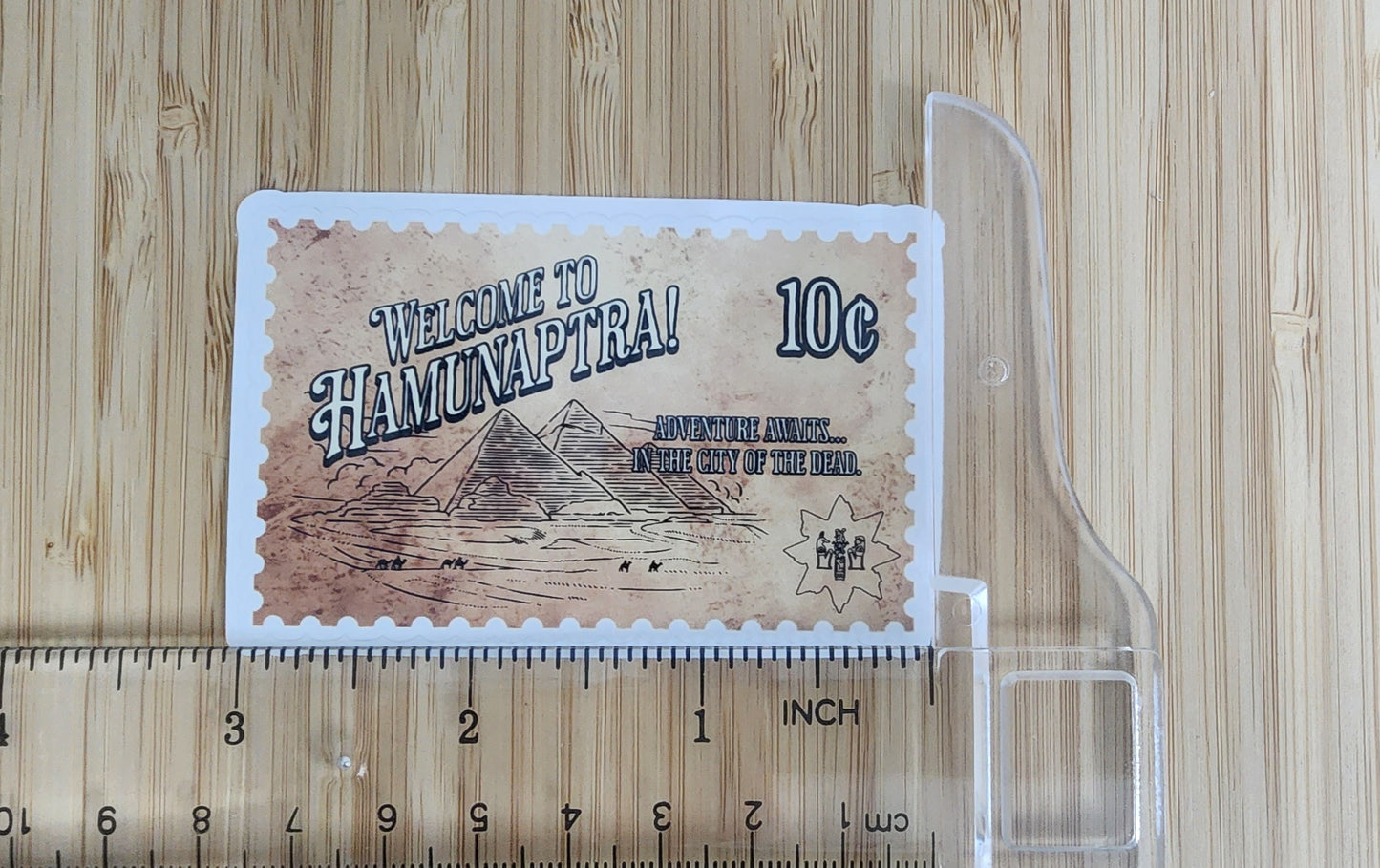 Hamunaptra Stamp Sticker