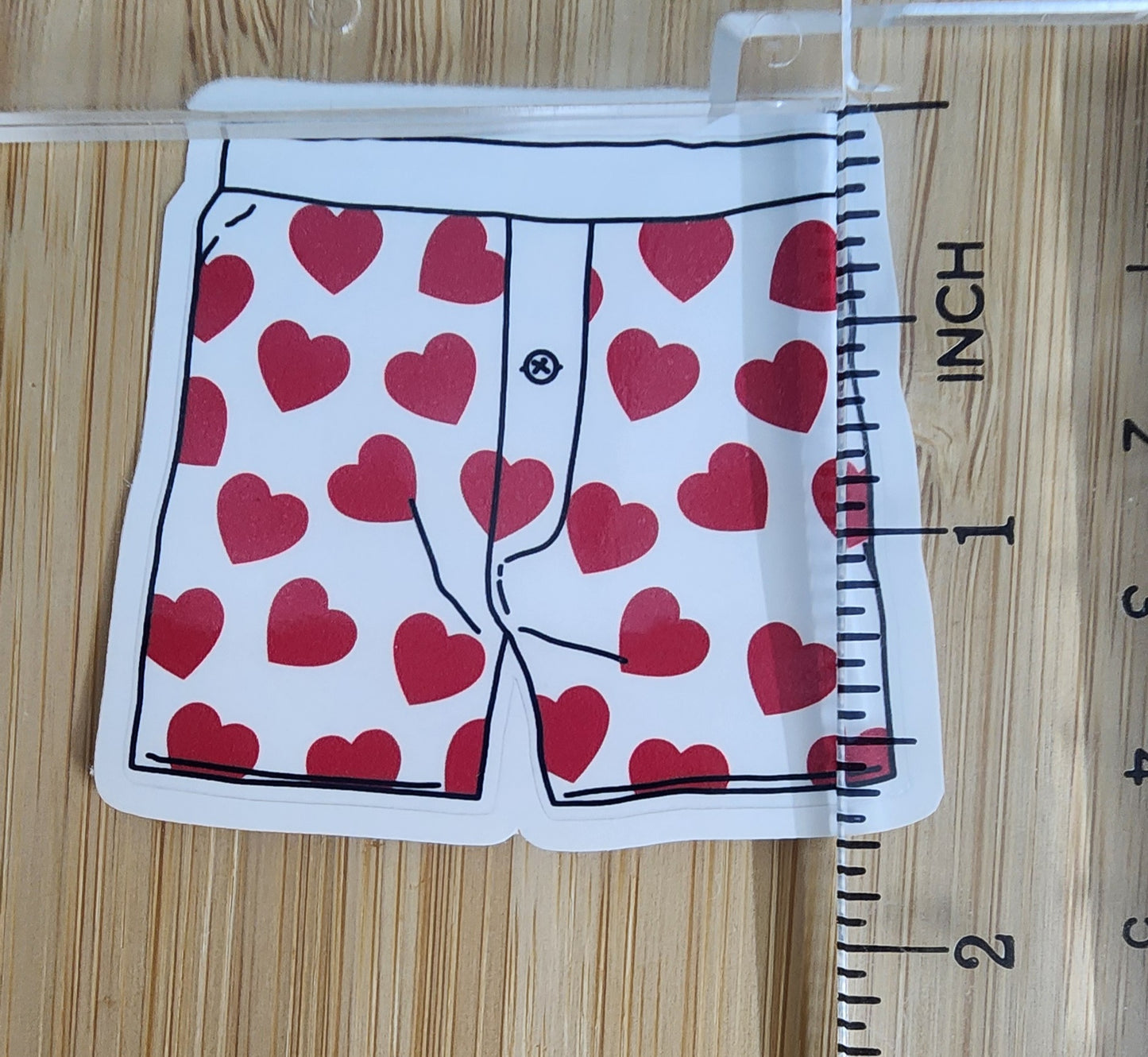 Heart Boxer Sticker