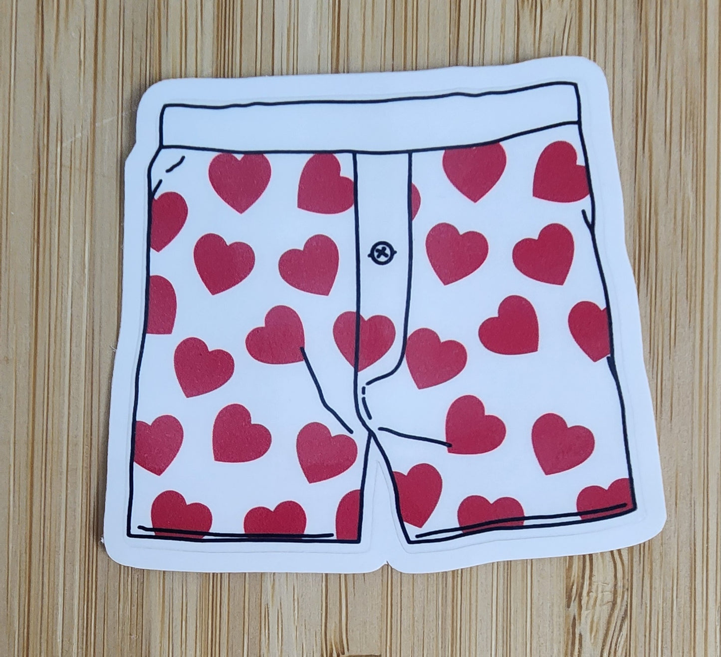 Heart Boxer Sticker