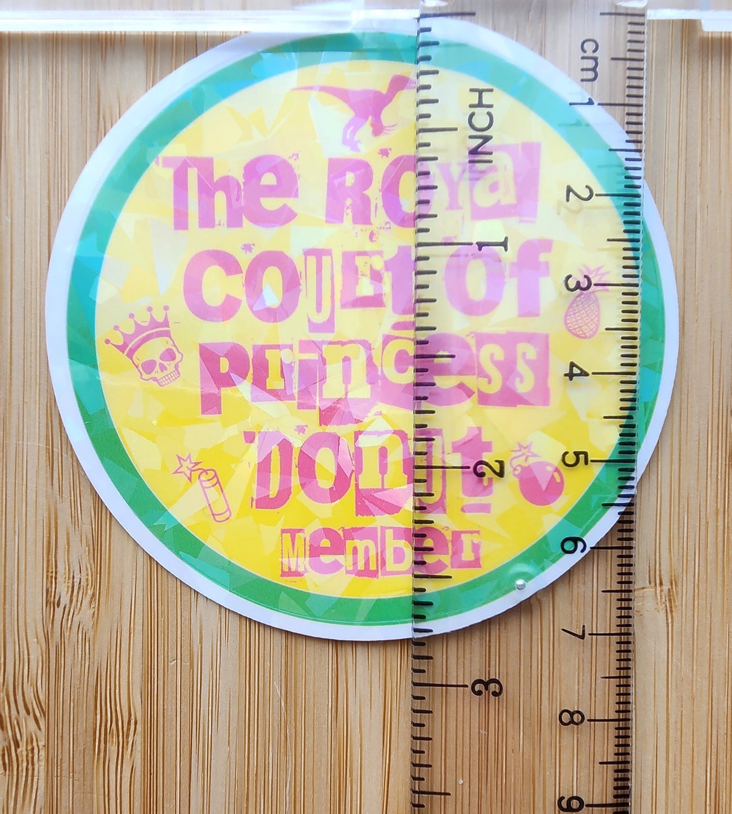 The Royal Court Member Sticker