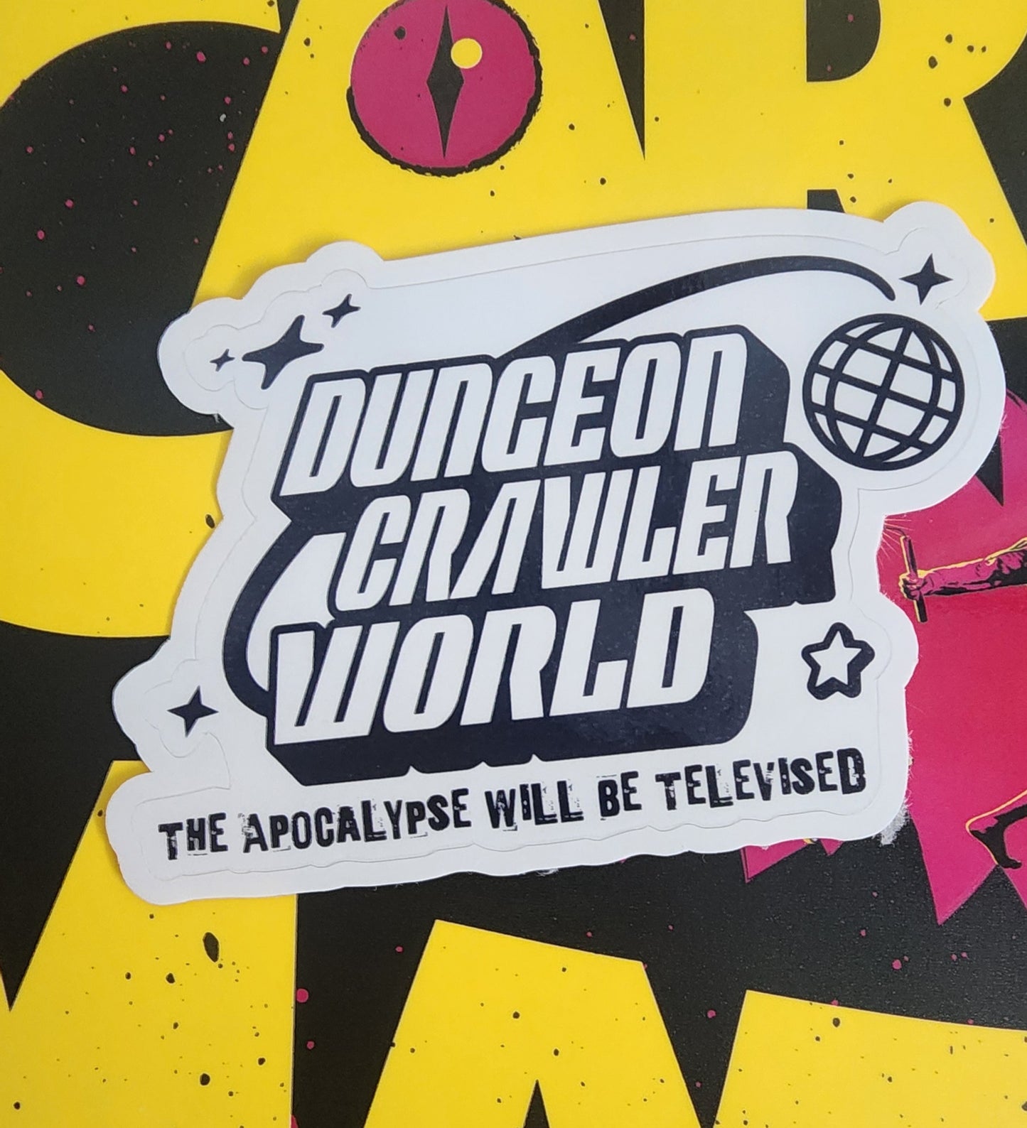 DCW Dungeon Crawler World Sticker