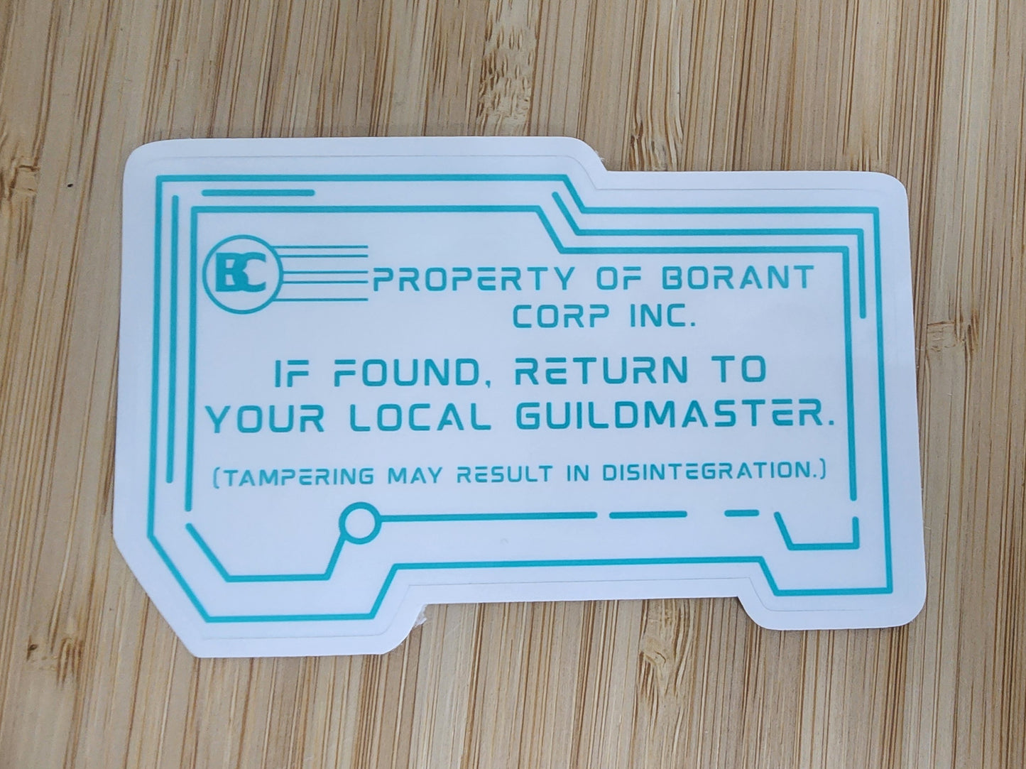 Property of B.C. Sticker