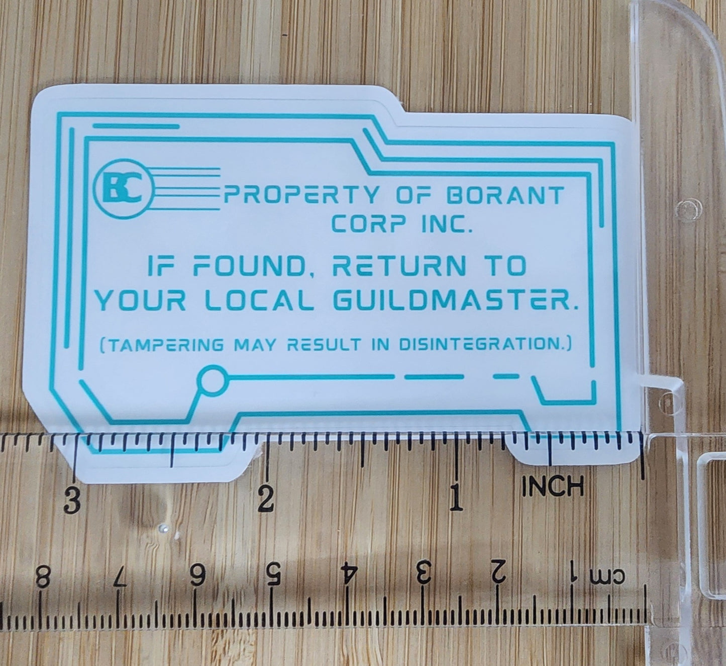 Property of B.C. Sticker