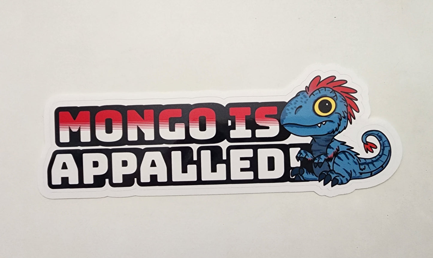 Appalled Mongo Sticker