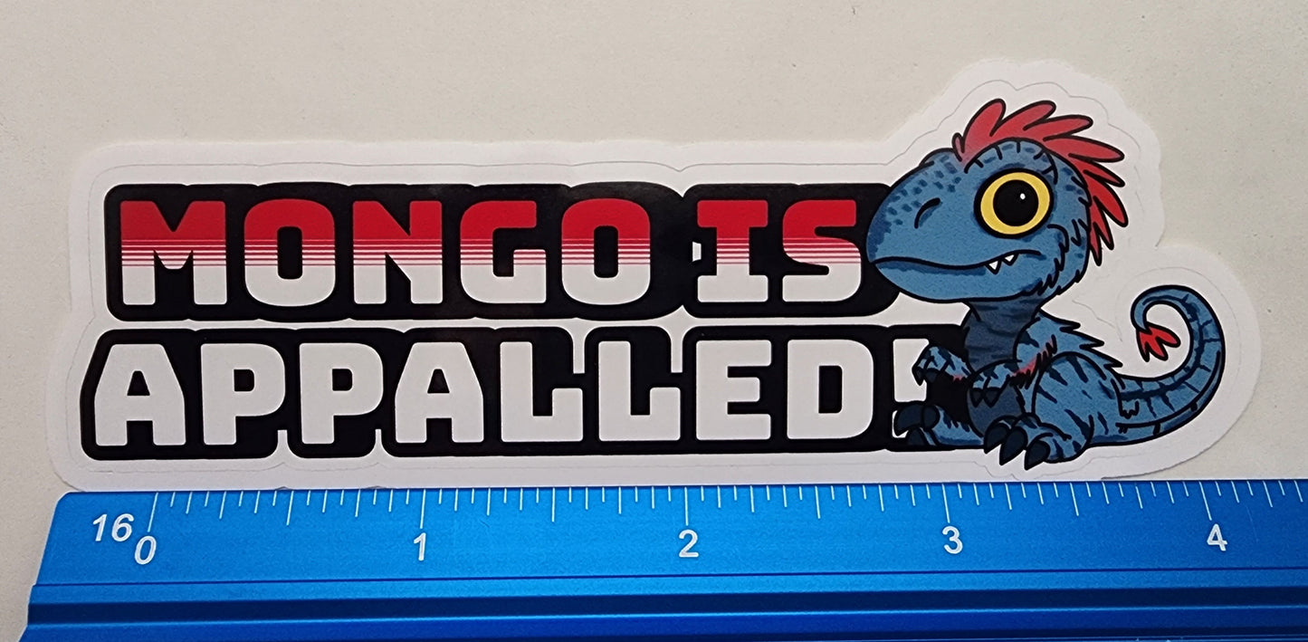 Appalled Mongo Sticker