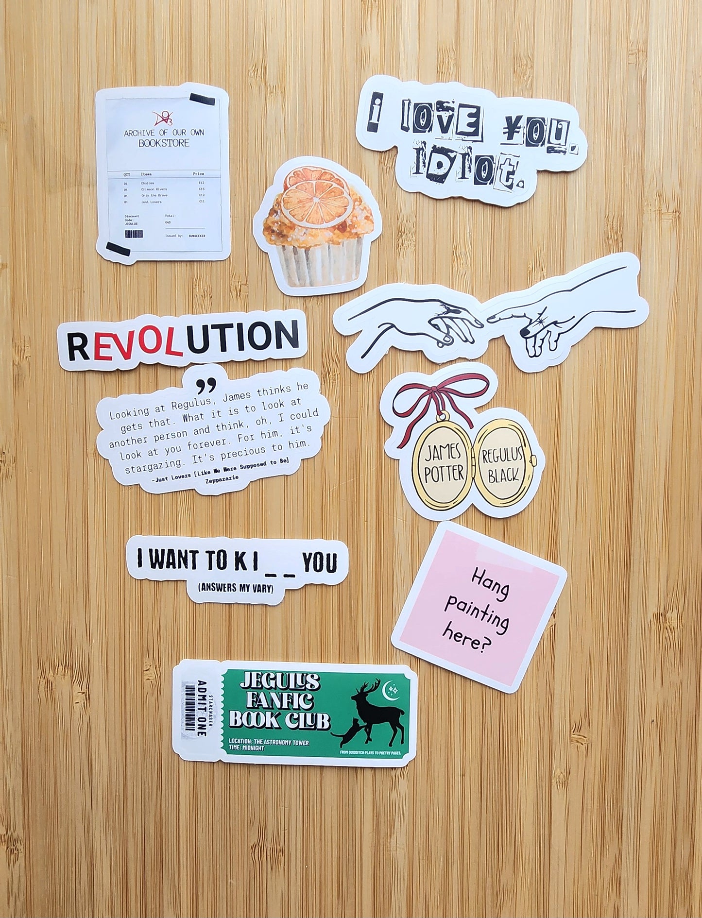 Mini Jegulus Kindle Sticker Pack