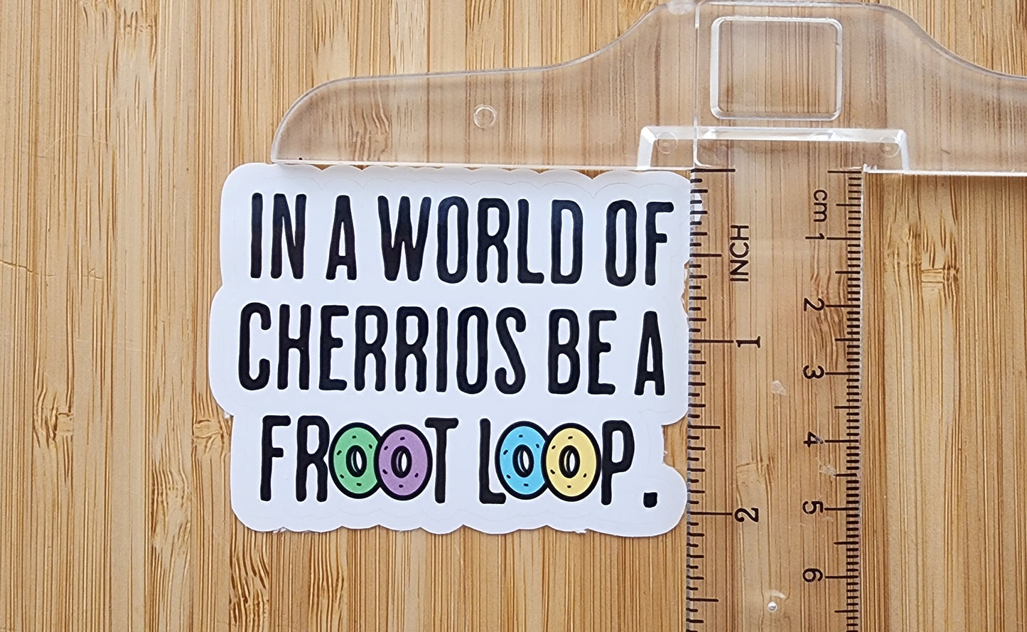 Froot loop Sticker