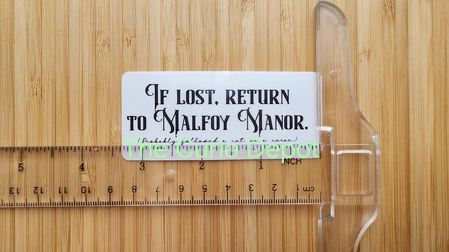 Malfoy Manor Sticker