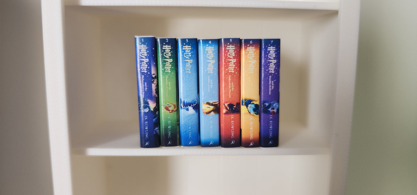 3D Printed PLA Miniature Wizard Book Set