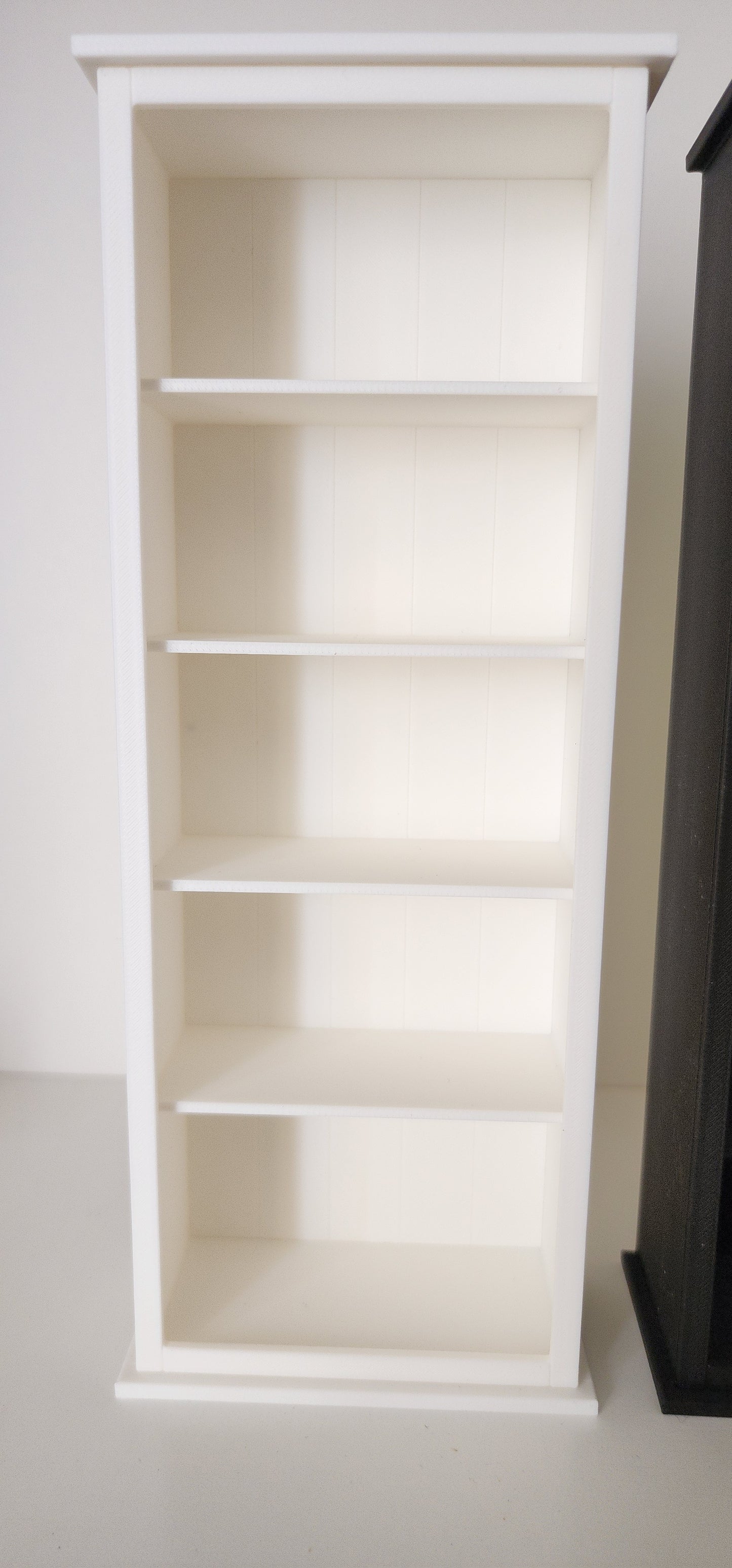 3D Printed Miniature 5-Tier Bookshelf