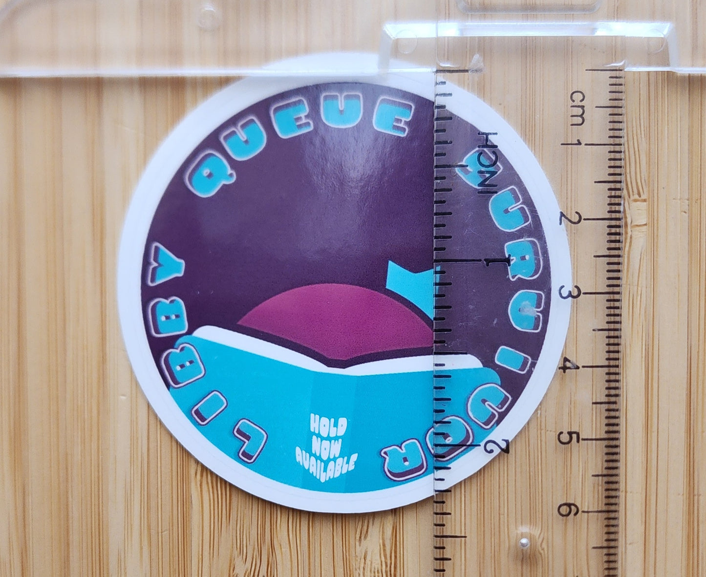 Libby Queue Survivor Sticker