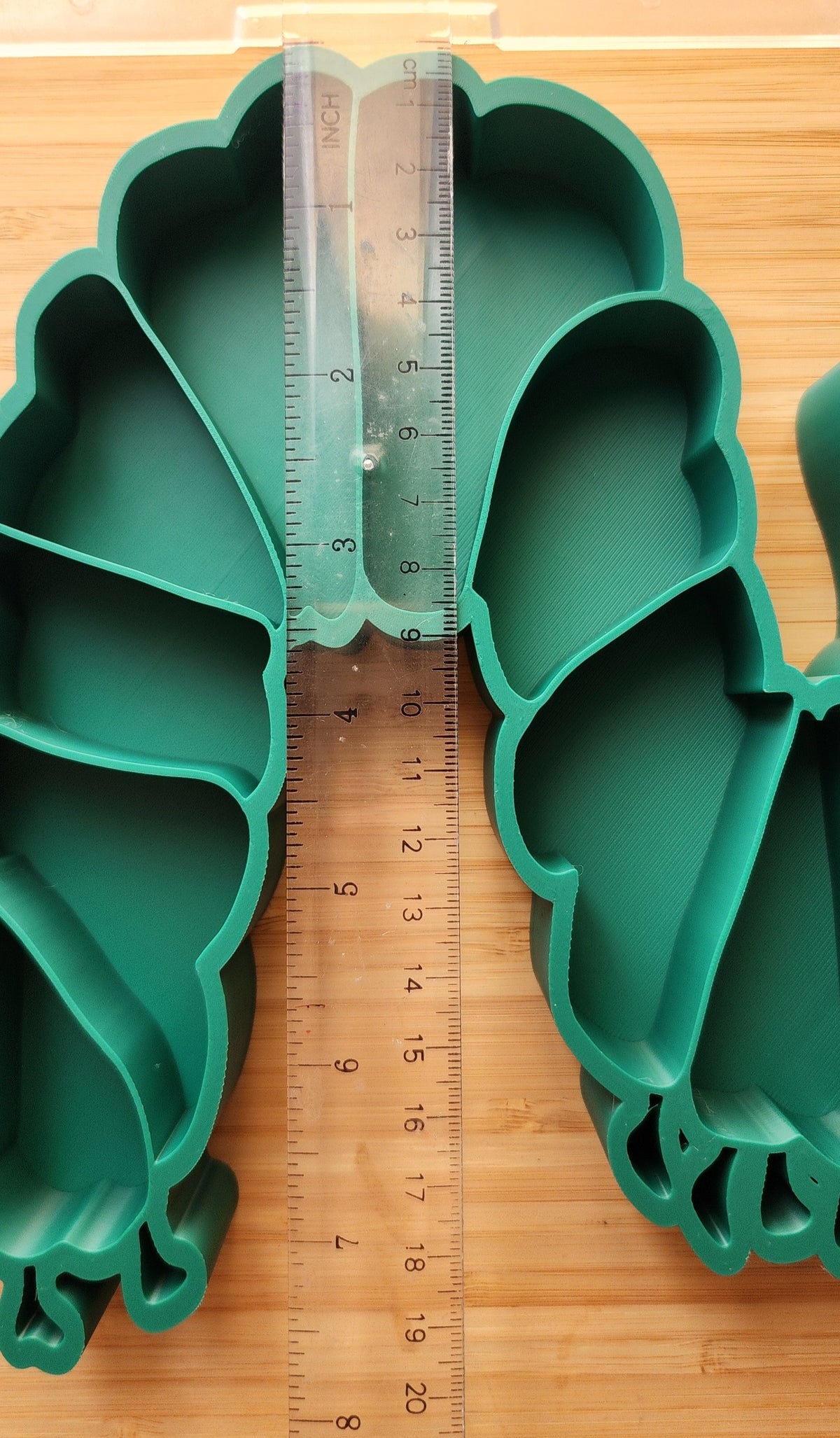 Green Caterpillar Sensory Tray | 3D Printed PLA | Educational Kinder Home Schooling Fine Motor Skill Montessori Toddler Counting Sorting