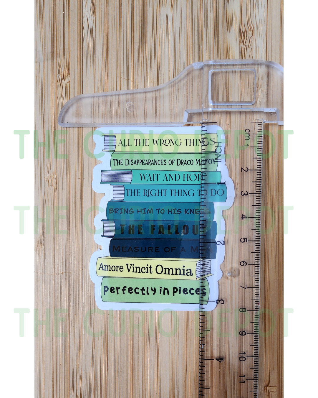 Dramione Book Stack V2 Sticker