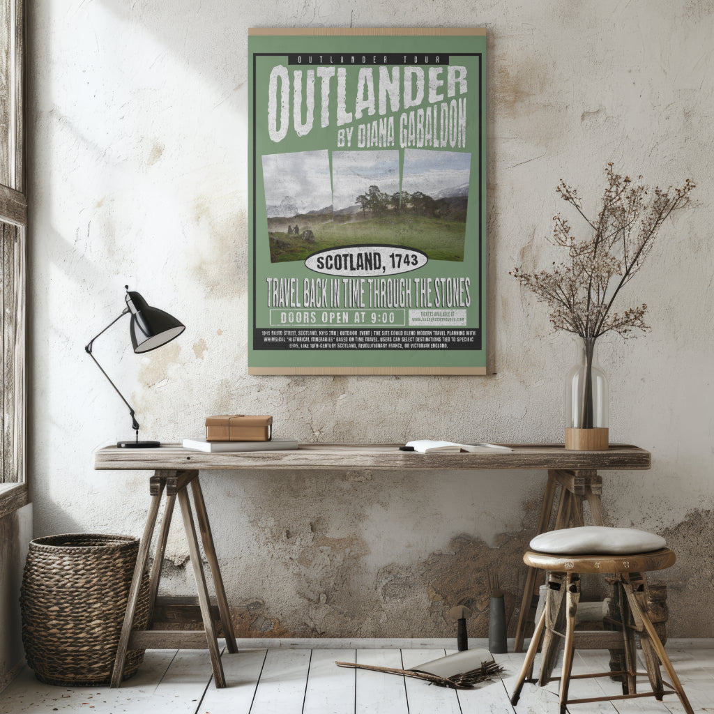 DIGITAL Download Outlander Tour Print