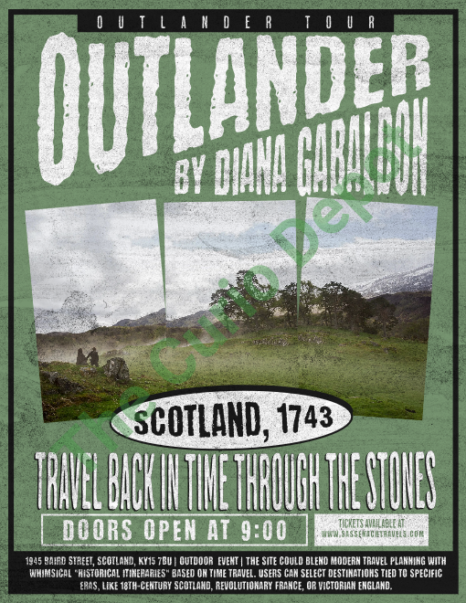 DIGITAL Download Outlander Tour Print