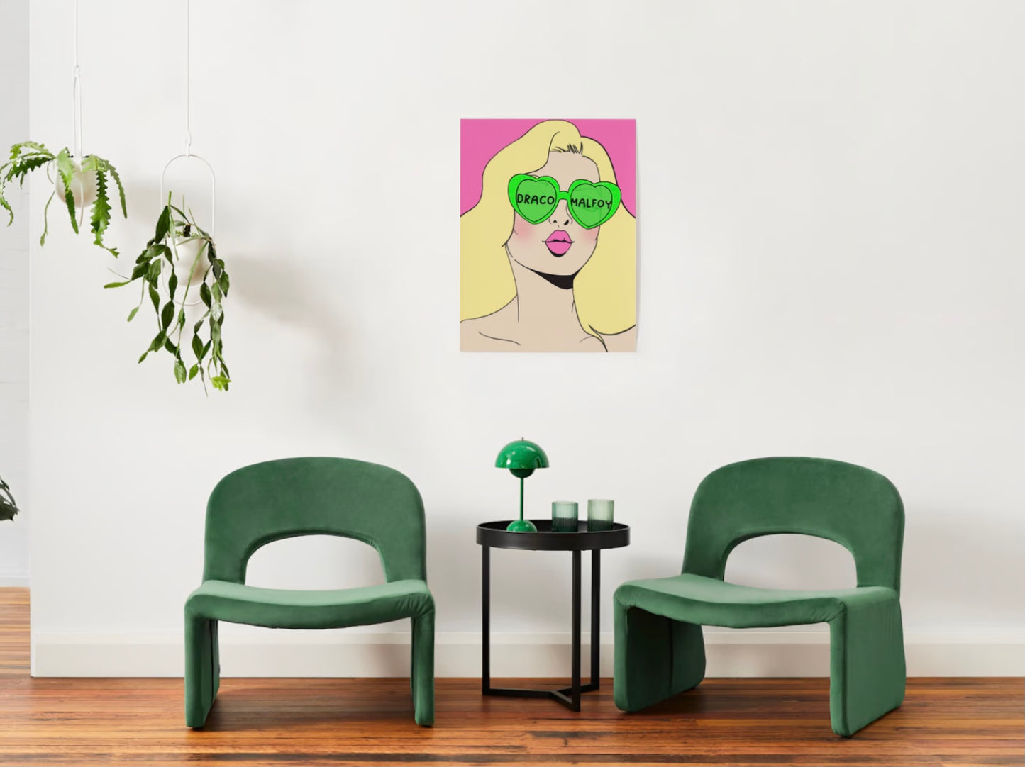 DIGITAL Draco's Blonde Girl Print