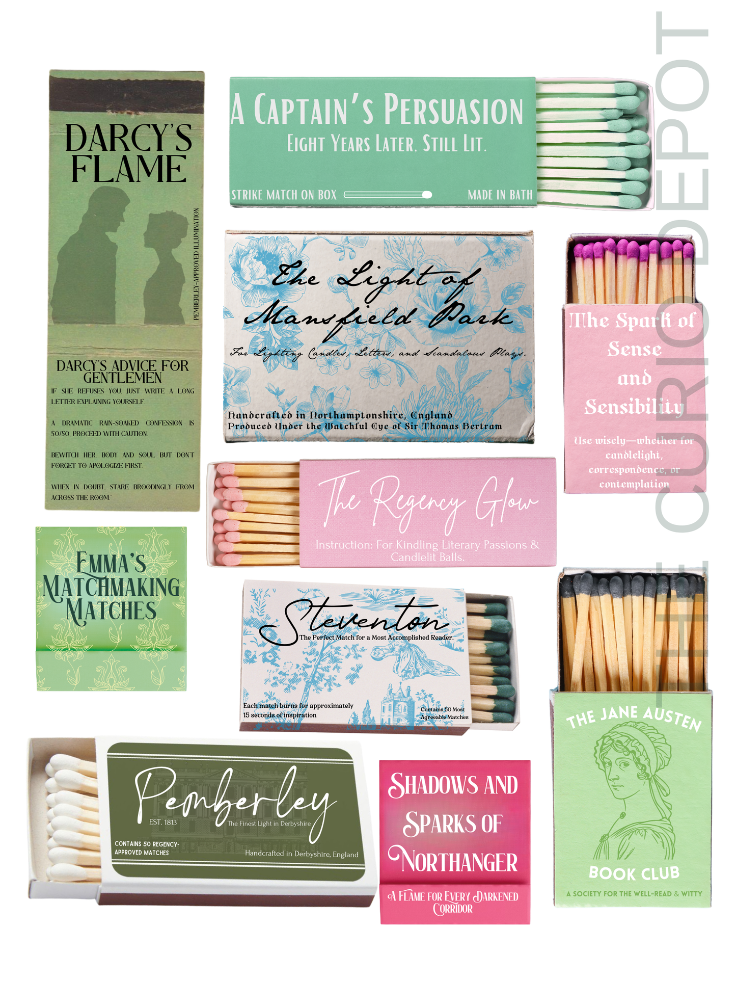 DIGITAL Austen Matches Print