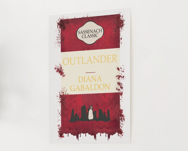 DIGITAL Download Outlander Sassenach Penguin Classic Print