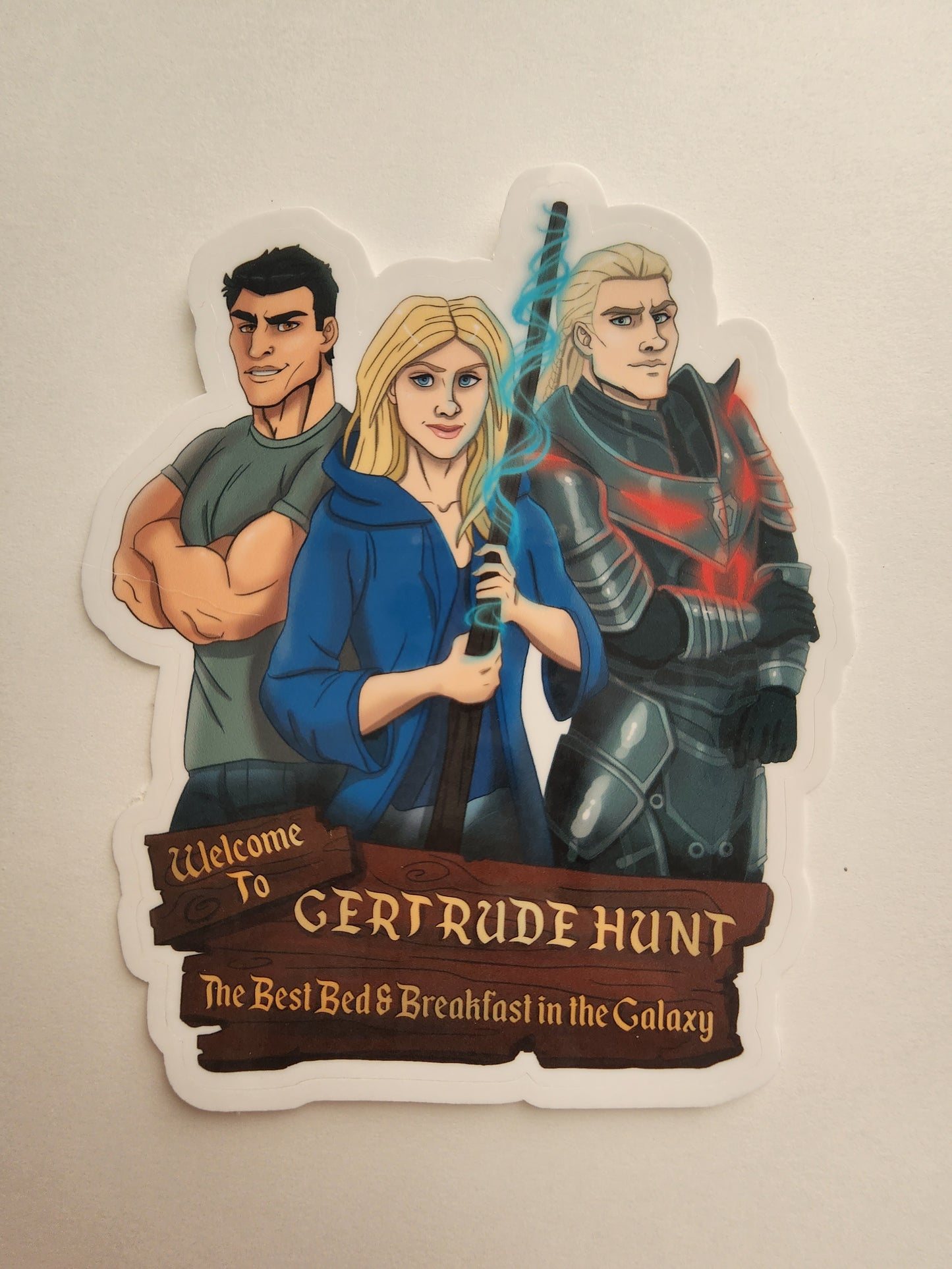 Gertrude Hunt Sticker