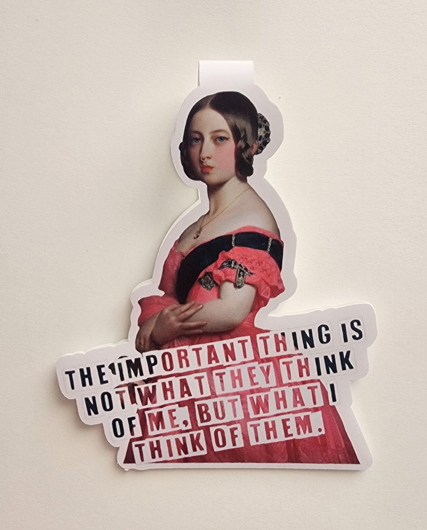 Pinky Vicky Magnetic Bookmark