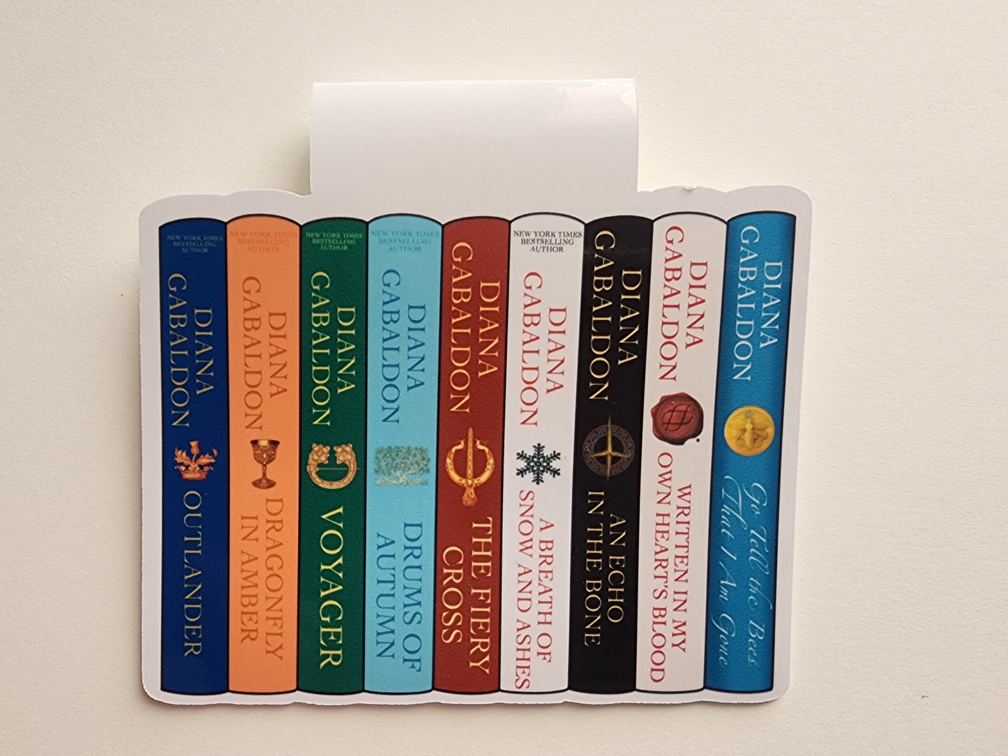Time Travel Stack Magnetic Bookmark