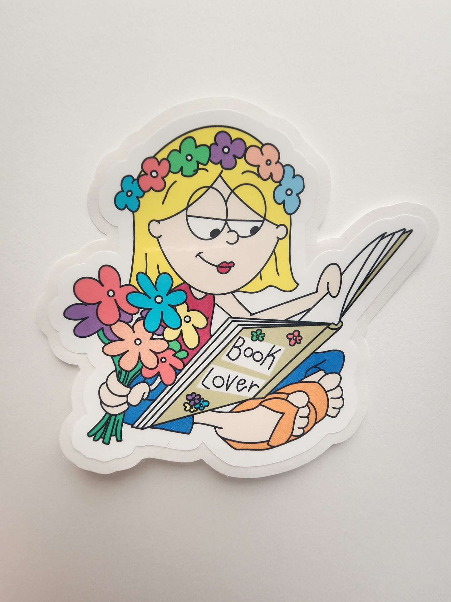 Bookish Lizzie Mcguire Sticker