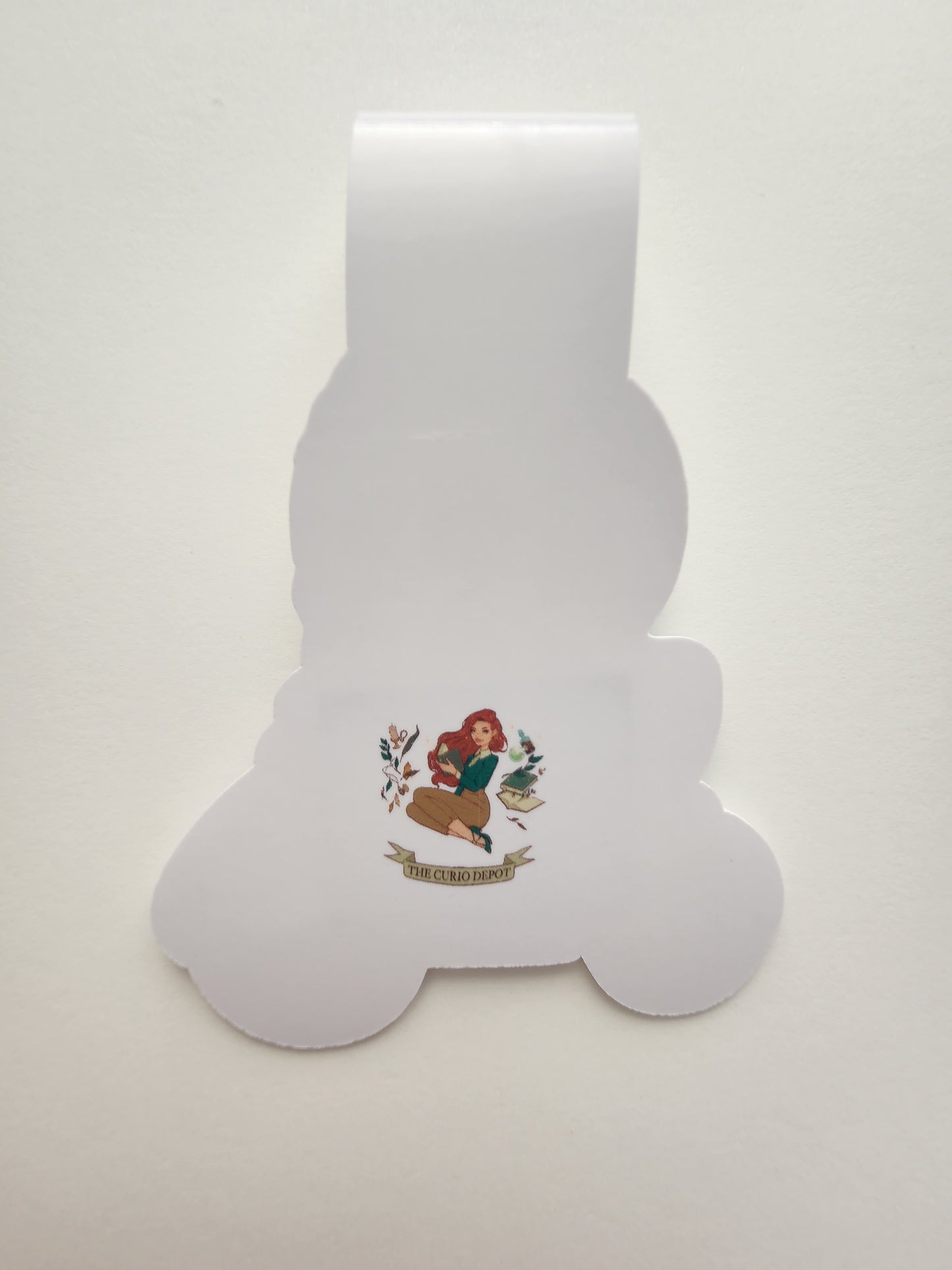 Scooter Lizzie Magnetic Bookmark